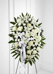 Exquisite Tribute Standing Spray from Visser's Florist and Greenhouses in Anaheim, CA